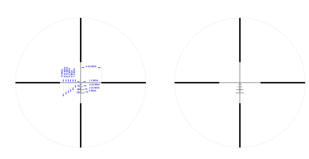 Lunette de visée Microdot First 6-24x50 AO MICRODOT