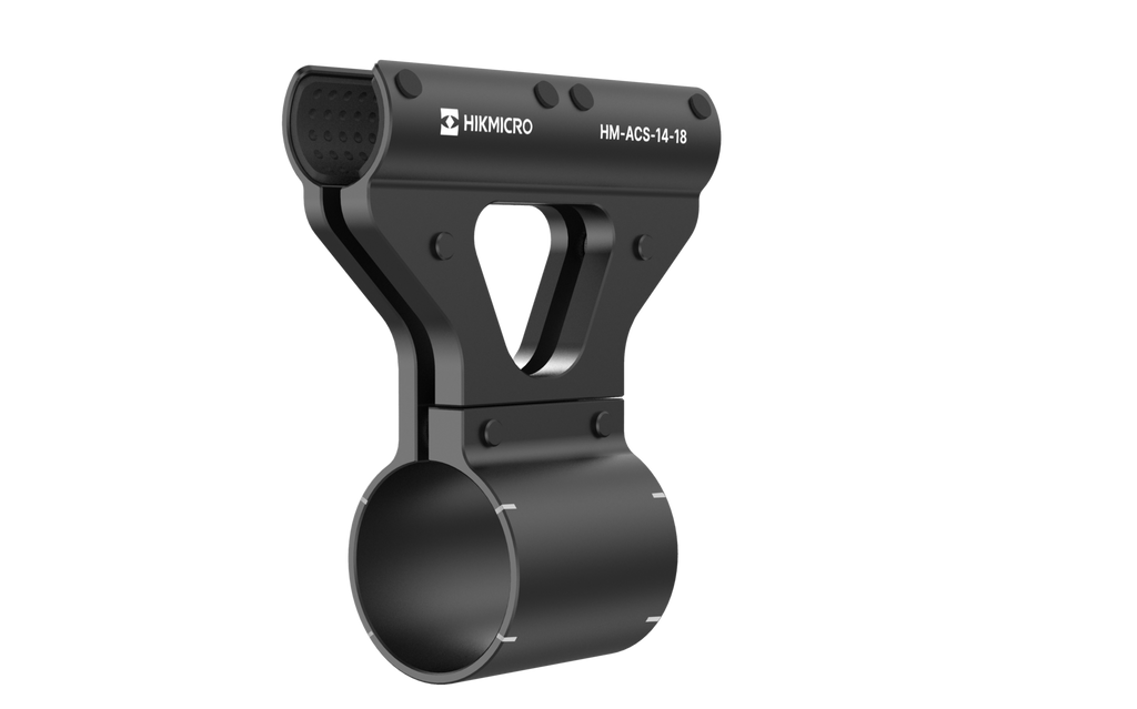 Support HIKCAM pour le diametre du canon entre 14mm et 18mm avec silencieux HIKMICRO