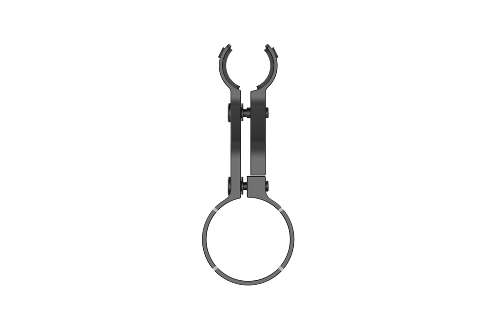 Support HIKCAM pour le diametre du canon entre 14mm et 18mm avec silencieux HIKMICRO