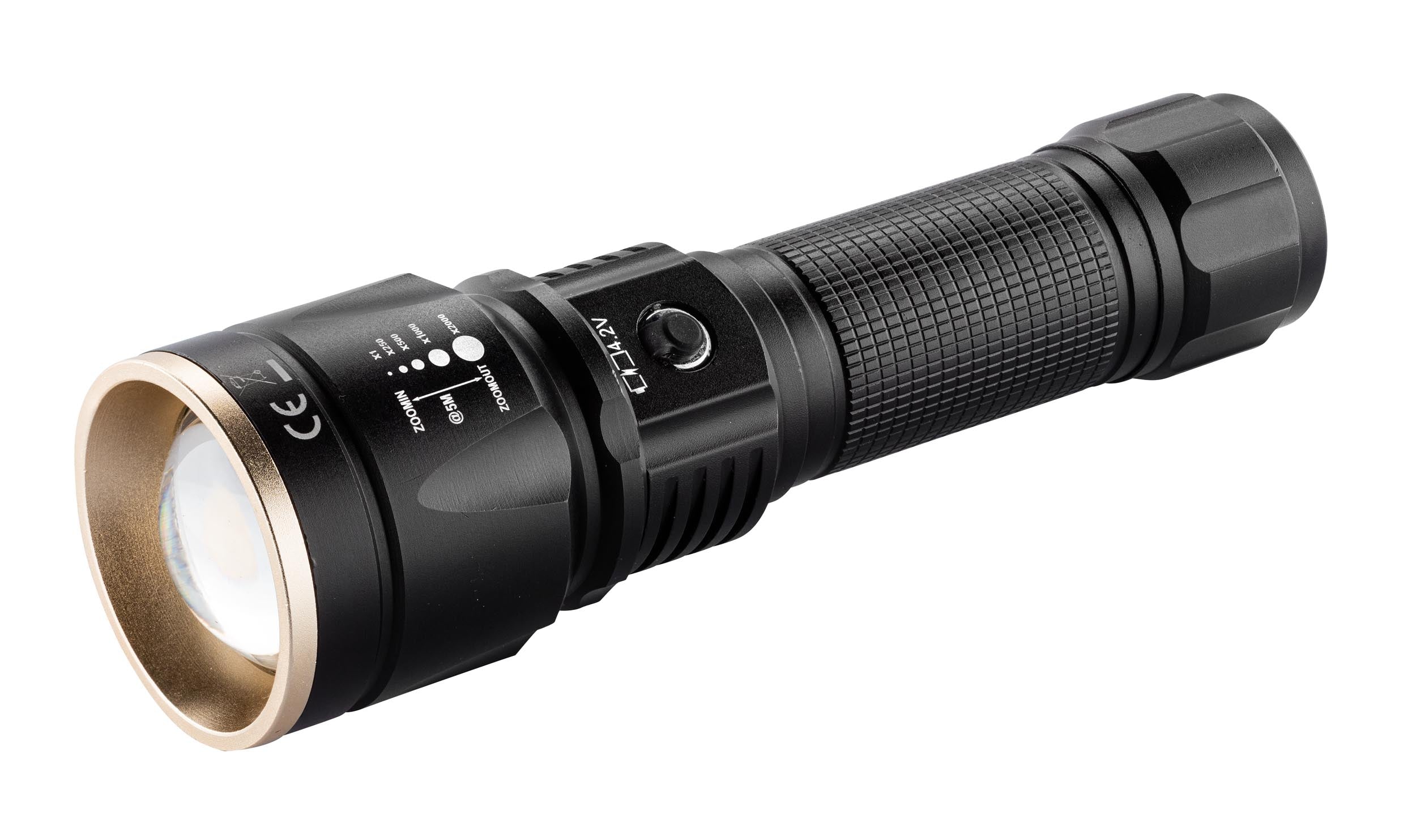 Lampe Tactique rechargeable NUM'AXES Led 1000 lumens NUM'AXES