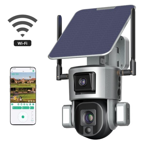 Num’Axes caméra 360° CAM1073 Wi-Fi 4K NUM'AXES