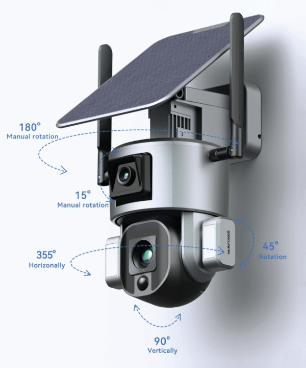 Num’Axes caméra 360° CAM1073 Wi-Fi 4K NUM'AXES