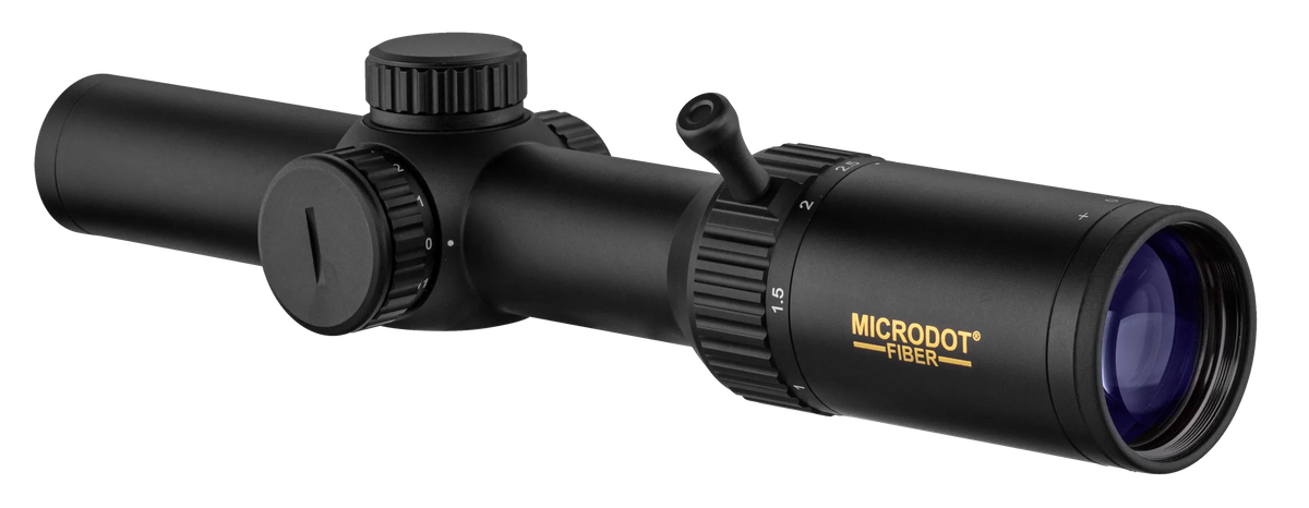 Lunette de battue Microdot Fiber 1-4x24 MICRODOT