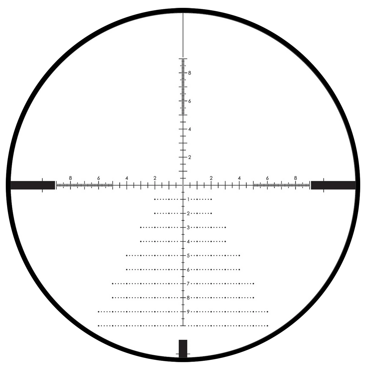 Lunette Microdot FFP 6-24 x 50 - MOA MICRODOT