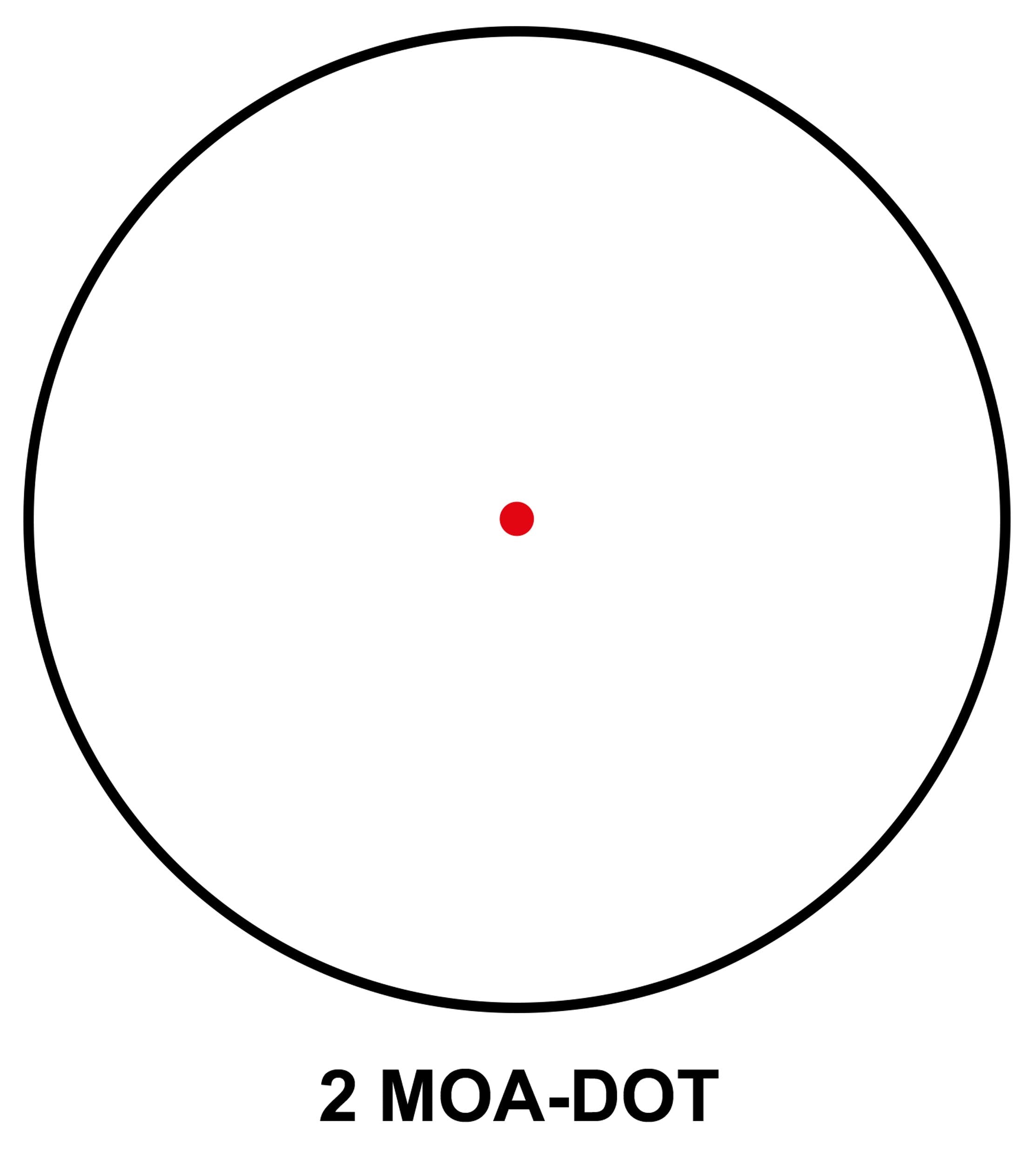 Point rouge Primary 2 MOA Advanced MD-RB-AD PRIMARY